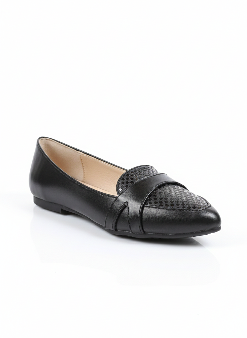 1 (6) Black flats